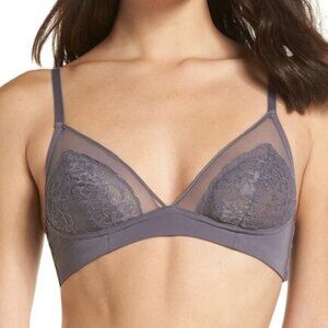 Honeydew Intimates Sydney Lace Bralette Lavender Purple Lace Bra M